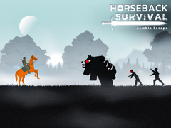 თამაშის Horseback Survival Zombies Escape
