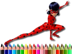 თამაშის Back To School Lady Bug Coloring