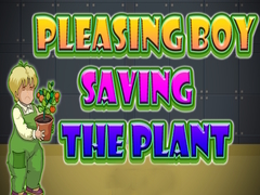 თამაშის Pleasing Boy Saving the Plant