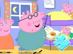 თამაშის Jigsaw Puzzle: Peppa Sleeping Story