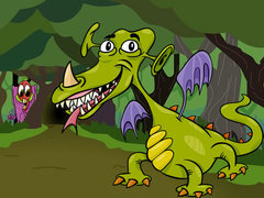 თამაშის Fun Monsters Jigsaw
