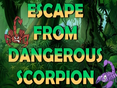 თამაშის Escape From Dangerous Scorpion