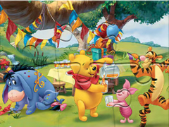 თამაშის Jigsaw Puzzle: Winnie The Pooh Party