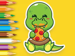 თამაშის Coloring Book: Hungry Dinosaurs