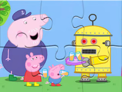 თამაშის Jigsaw Puzzle: Peppa Robot