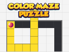 თამაშის Colored Maze Puzzle
