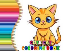 თამაშის Cute Cat Coloring Book