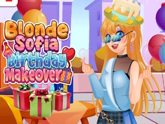 თამაშის Blonde Sofia Birthday Makeover