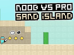 თამაშის Noob vs Pro Sand island