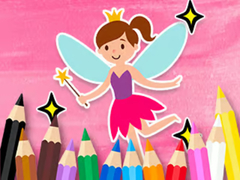 თამაშის Coloring Book: Little Pretty Fairy