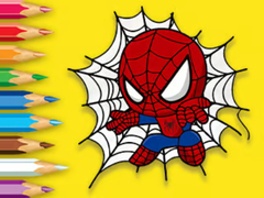 თამაშის Coloring Book: Baby Spiderman