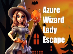 თამაშის Azure Wizard Lady Escape