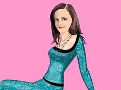 თამაშის Alexis Bledel Dress up