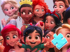 თამაშის Jigsaw Puzzle: Disney Princess Family Photo