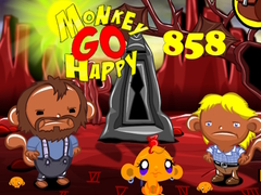 თამაშის Monkey Go Happy Stage 858