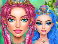 თამაშის Mermaidcore Makeup