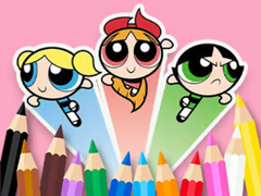 თამაშის Coloring Book: The Powerpuff Girls