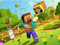 თამაშის Jigsaw Puzzle: Mine Blockman
