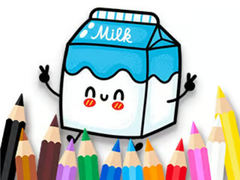 თამაშის Coloring Book: Milk