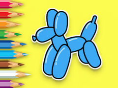 თამაშის Coloring Book: Balloon Puppy