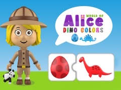 თამაშის World of Alice Dino Colors