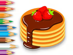 თამაშის Coloring Book: Strawberry Pancake