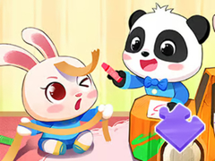 თამაშის Jigsaw Puzzle: Baby Panda Play Time