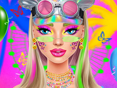 თამაშის Festival Vibes Makeup