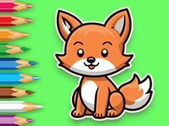 თამაშის Coloring Book: Baby Fox