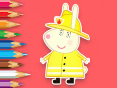 თამაშის Coloring Book: Rabbit Firefighter