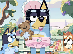 თამაშის Jigsaw Puzzle: Bluey Play Time