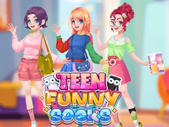 თამაშის Teen Funny Socks