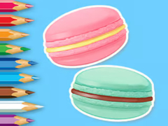 თამაშის Coloring Book: Macaron