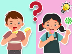 თამაშის Kids Quiz: What Do They Taste Like?