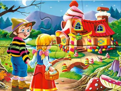 თამაშის Jigsaw Puzzle: Gingerbread House
