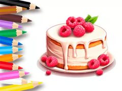 თამაშის Coloring Book: Berry Cake