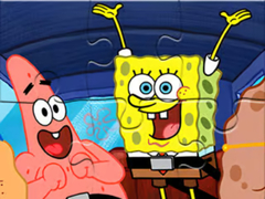 თამაშის Jigsaw Puzzle: SpongeBob SquarePants Sweet Family