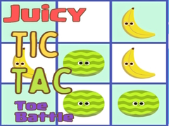 თამაშის Juicy Tic Tac Toe Battle