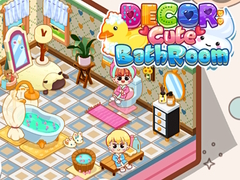 თამაშის Decor: Cute Bathroom