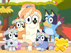 თამაშის Jigsaw Puzzle: Bluey Sweet Portrait