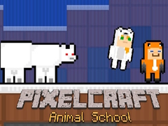 თამაშის PixelCraft Animal School