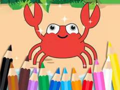 თამაშის Coloring Book: Happy Crab