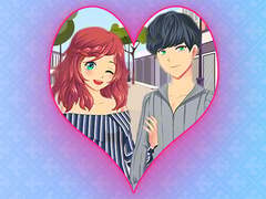 თამაშის Romantic Anime Couples Dress Up Game