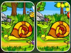 თამაშის Insects Photo Differences