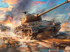 თამაშის Battle Tanks Firestorm