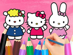 თამაშის Coloring Book: Hello Kitty With Friends