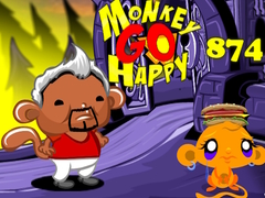 თამაშის Monkey Go Happy Stage 874