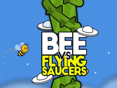 თამაშის Bee vs flying saucers