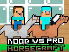თამაშის Noob vs Pro HorseCraft