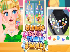 თამაშის Blonde Sofia Making Jewelry